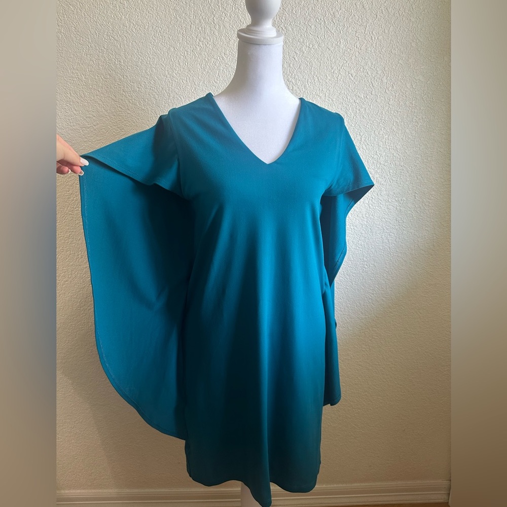 Susana Monaco blue/green dress small size